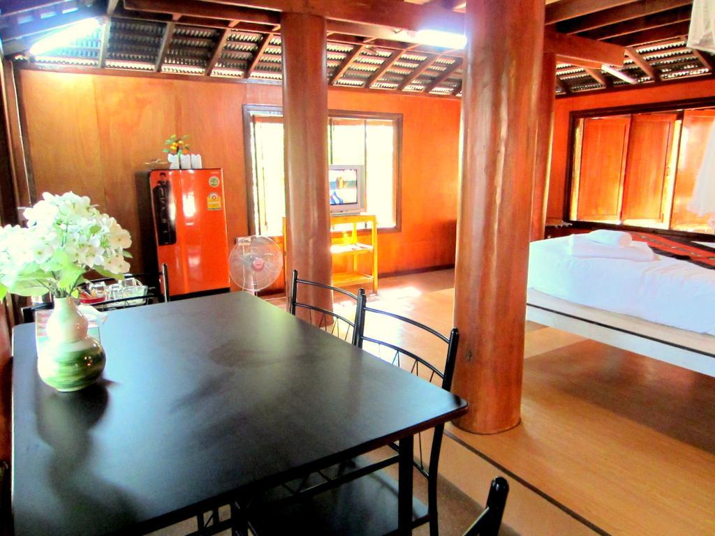 Golden Teak Homestay Mae Rim Eksteriør billede